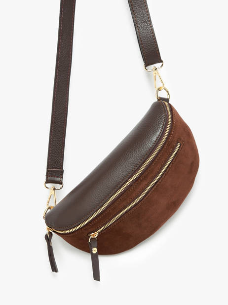 Heuptasje Milano Bruin velvet caviar VC24111 ander zicht 2